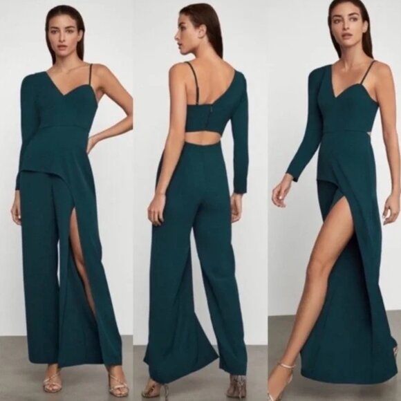 BCBGMAXAZRIA - Eve Asymetrical Jumpsuit in size XS - Picture 9 of 9